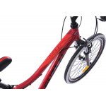 Detský bicykel 24" Fuzlu Team hliníkový červený 